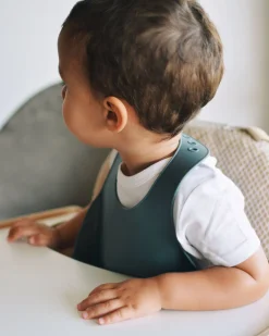 Bavoir Silicone Mineral