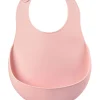 Bavoir Silicone Old Pink