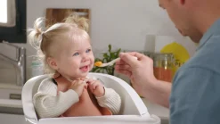 Bavoir Silicone Terracotta