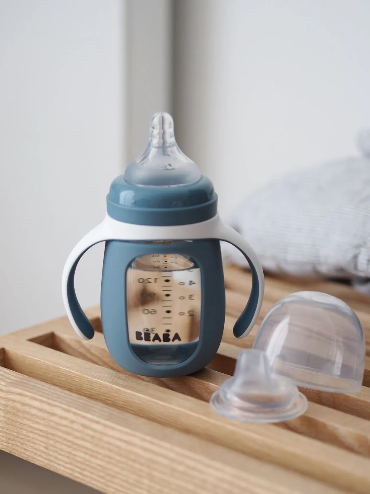 Biberon Verre D'Apprentissage 210 Ml Windy Blue