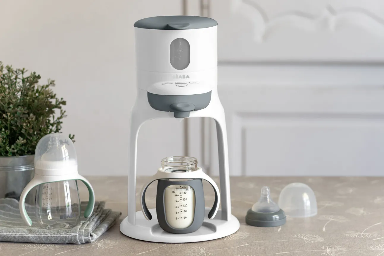 Biberon Verre D'Apprentissage 210 Ml Mineral Grey