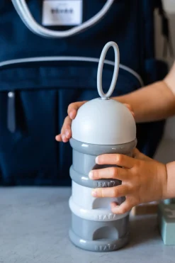 Boite Doseuse De Lait Empilable Grey