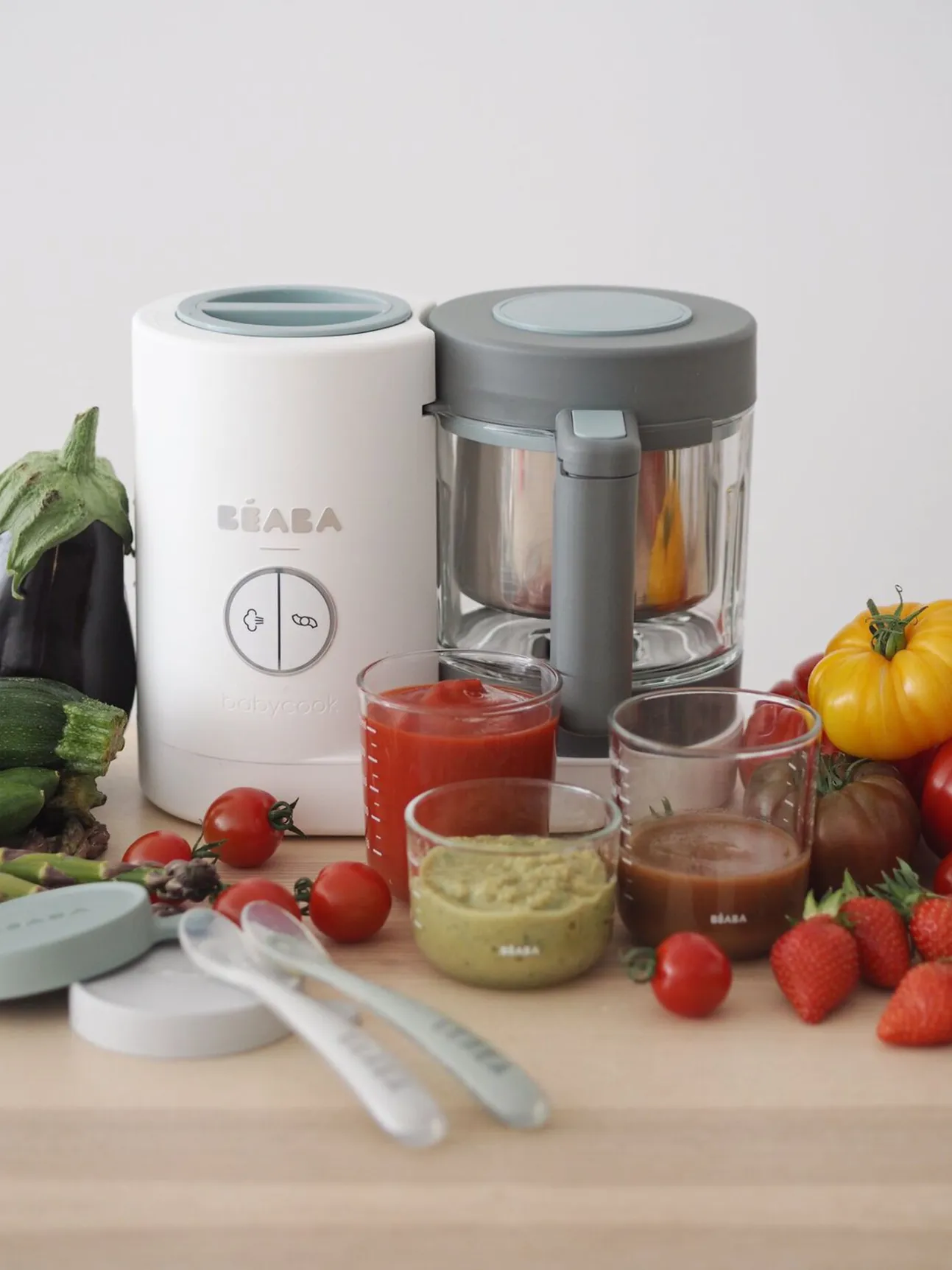 Bol Seul Gris Babycook® Néo Grey-White