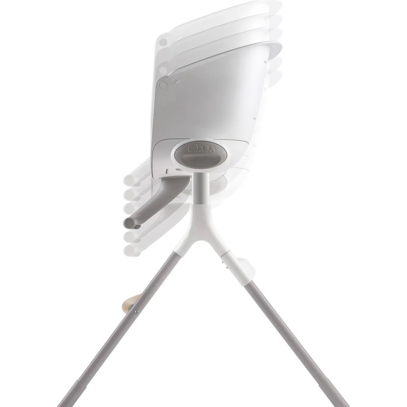 Chaise Haute Evolutive Up & Down White/Grey