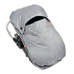 Chanceliere Siege Auto Heather Grey Dots