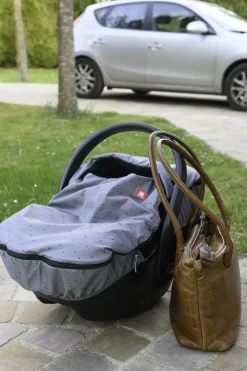 Chanceliere Siege Auto Heather Grey Dots