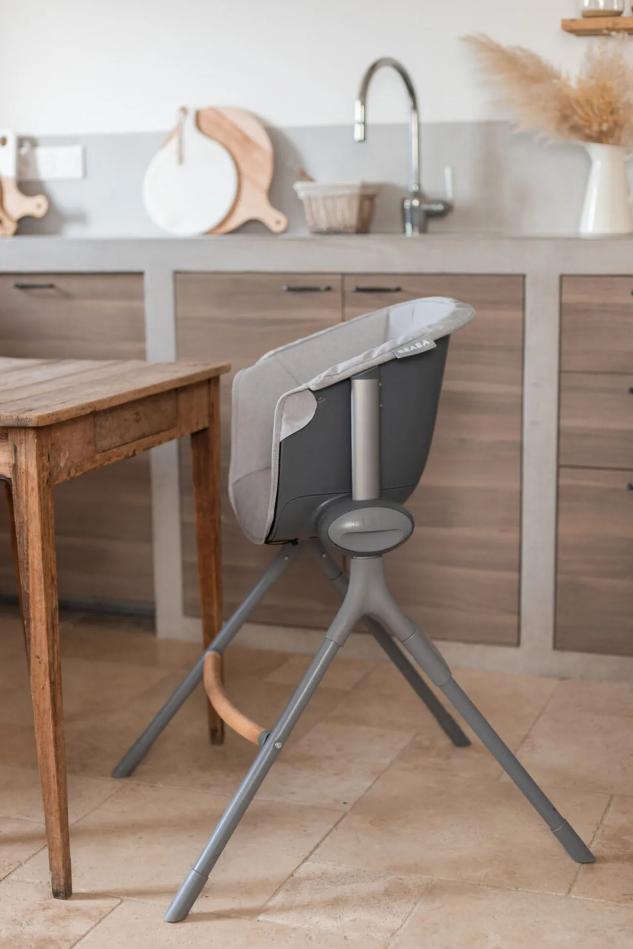 Coussin D'Assise Junior Pour Chaise Haute Up&Down Grey