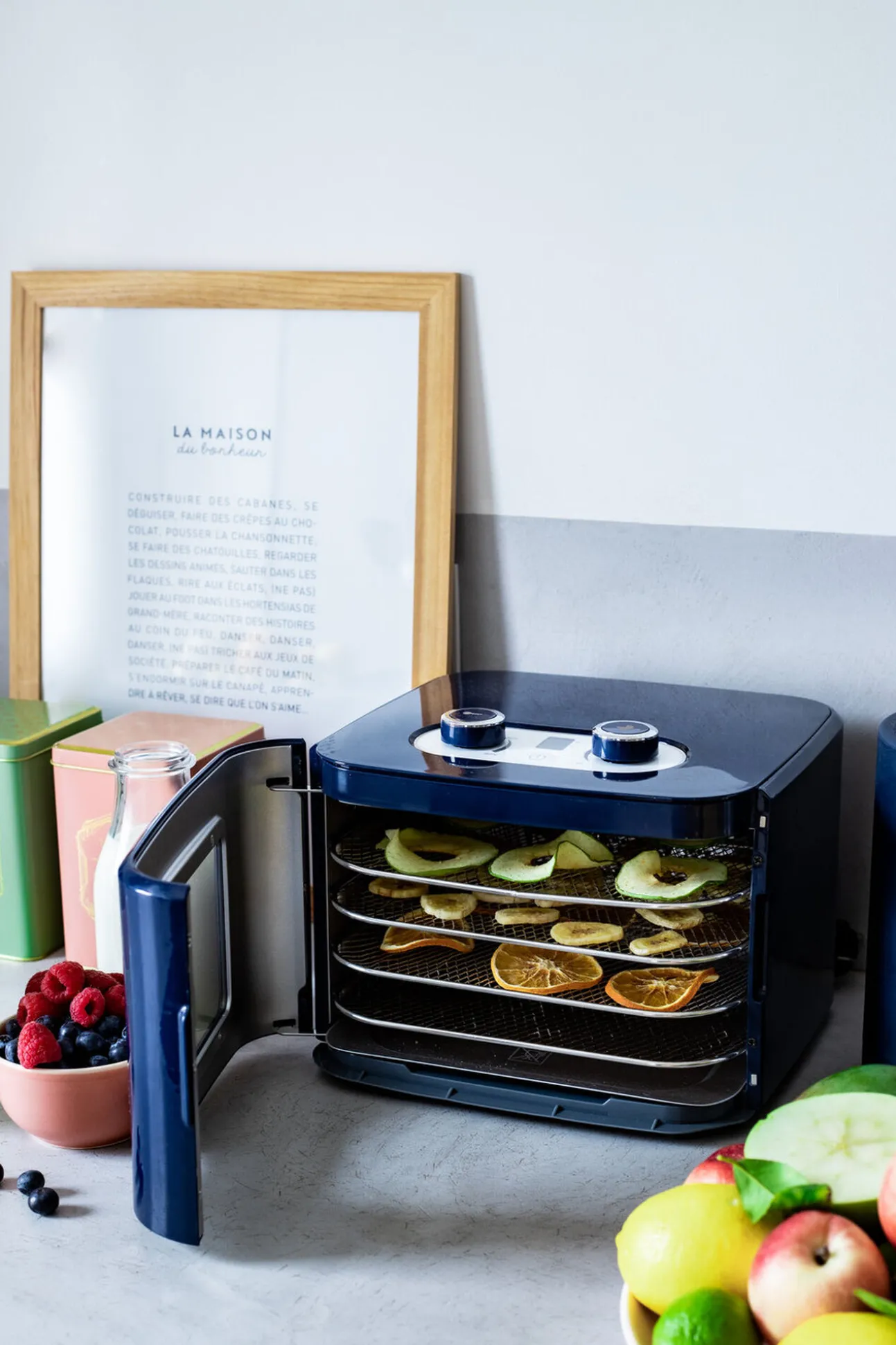 Dry'N'Snack - Deshydrateur Alimentaire Night-Blue