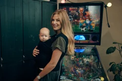 Echarpe De Portage Najell X Beaba Noir L/Xl