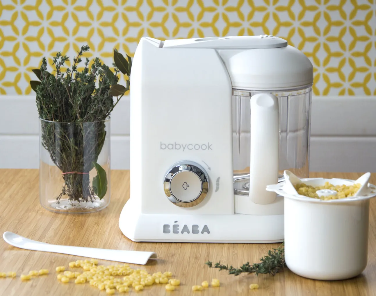 Le Robot Cuiseur Babycook® Solo White-Silver