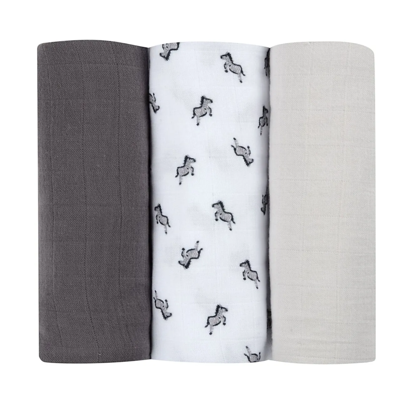 Lot De 3 Langes En Coton Savanna