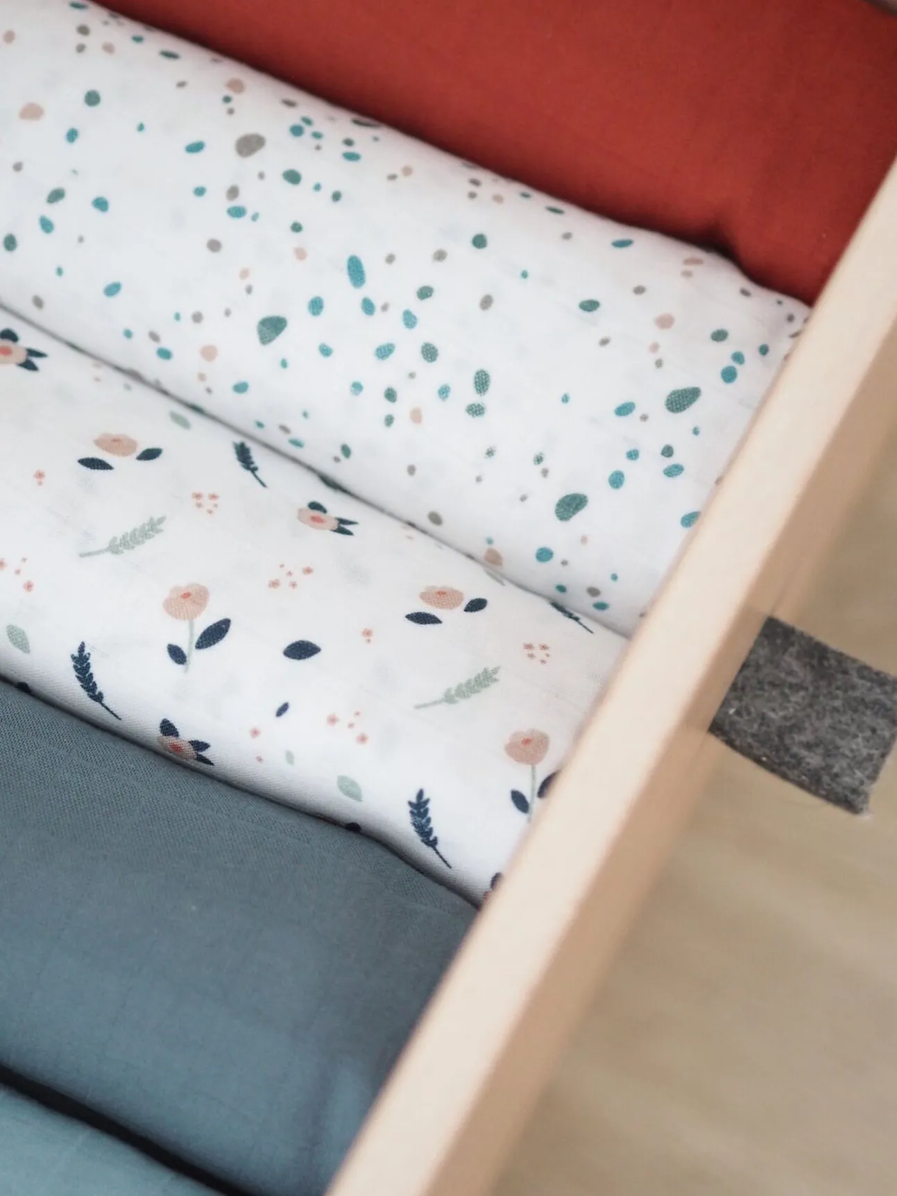 Lot De 2 Langes Xxl En Coton Stormy Weather/Spring Flower