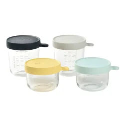 Lot De 4 Portions Verre - Pastel