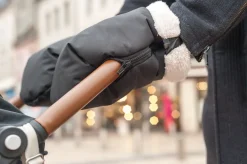 Moufles Poussette Black