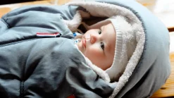 Nid D'Ange 0-6M Bleu Chine