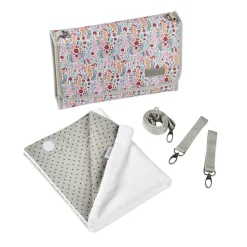 Pochette A Langer Geneve Mirage Grey/Floral