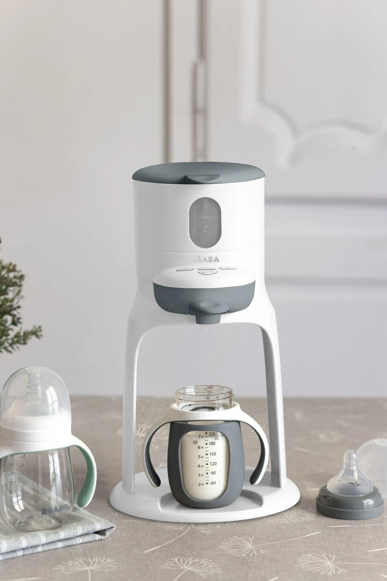 Preparateur De Biberon Bib'Expresso® White-Grey