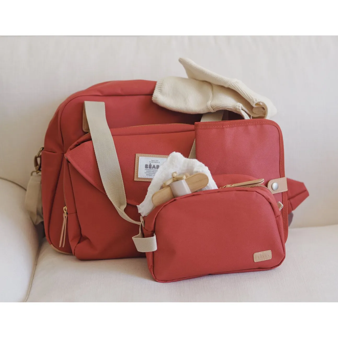 Protege Carnet De Sante Terracotta