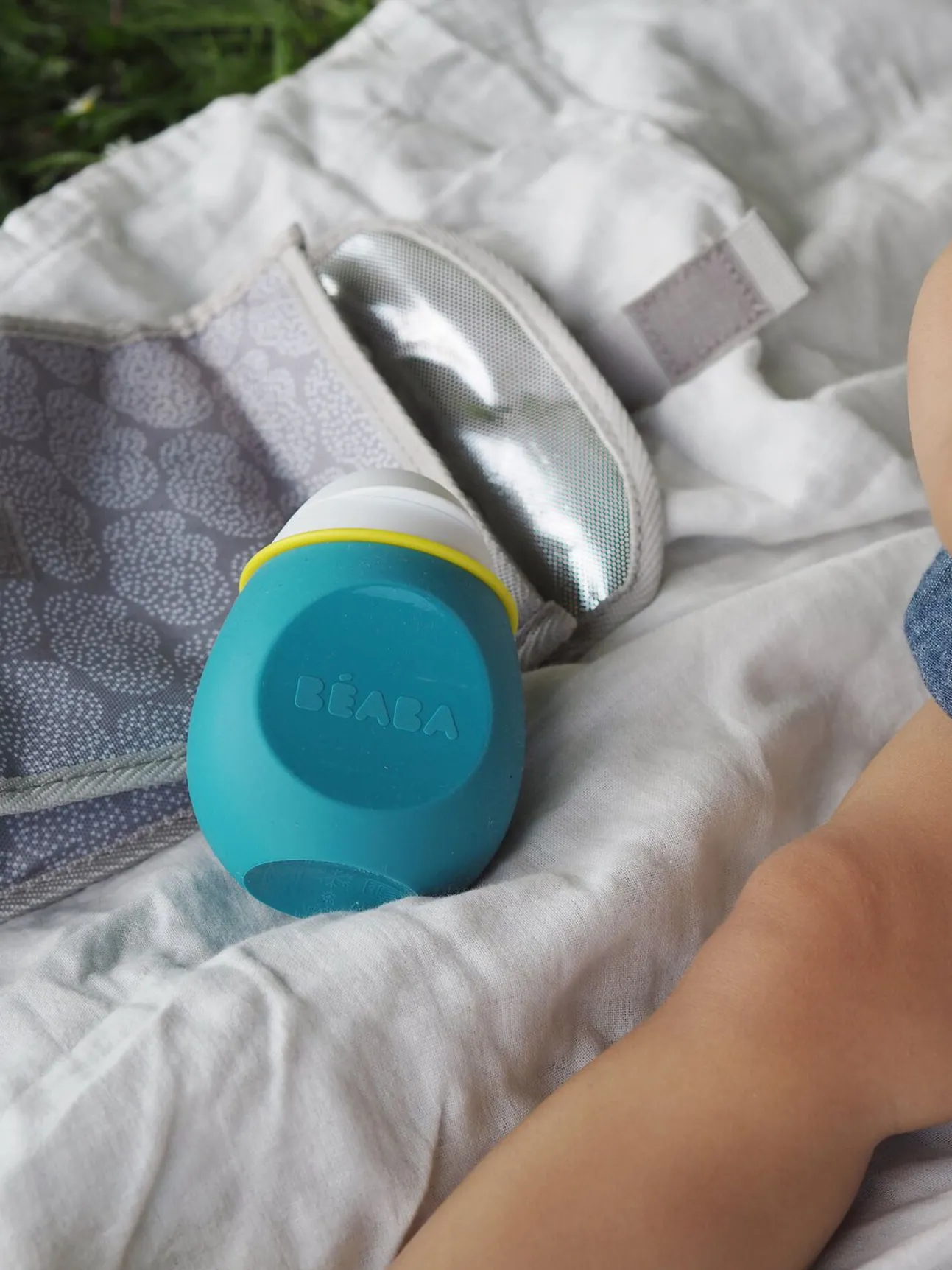 Set Babysqueez' 2 En 1 & Squeez'Portion 180Ml Blue