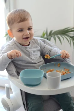 Set Vaisselle Silicone 4 Pieces Jungle