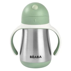 Tasse Paille Inox 250 Ml Sage Green