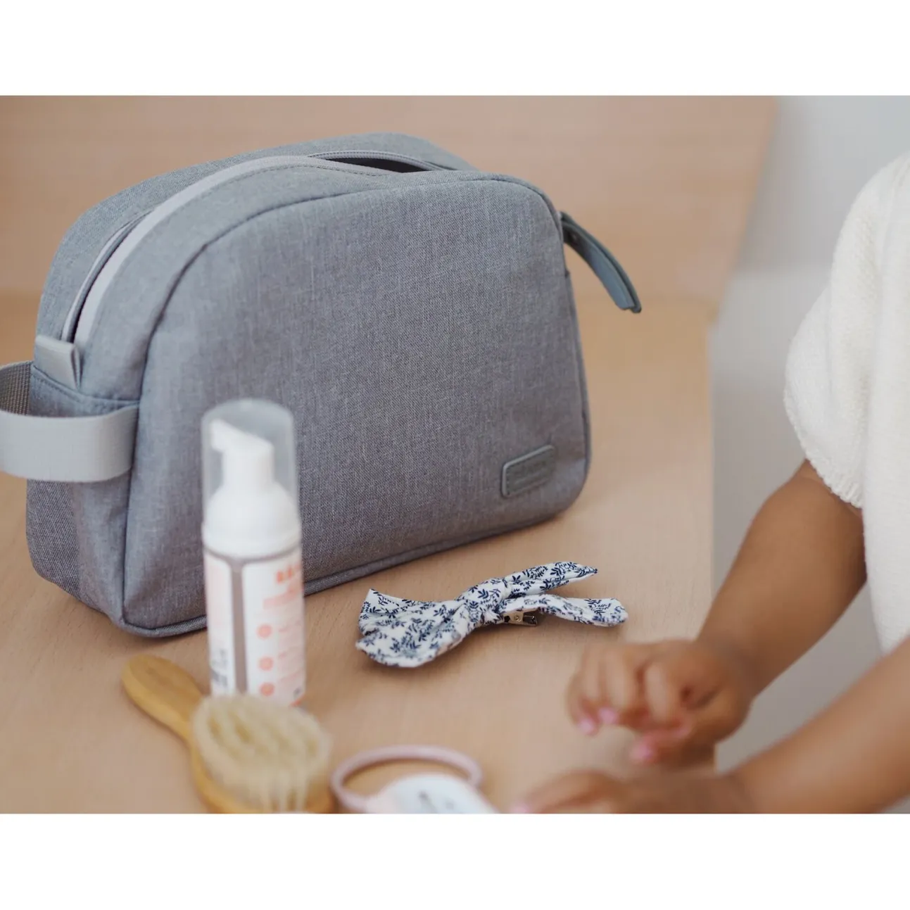 Trousse De Toilette Heather Grey