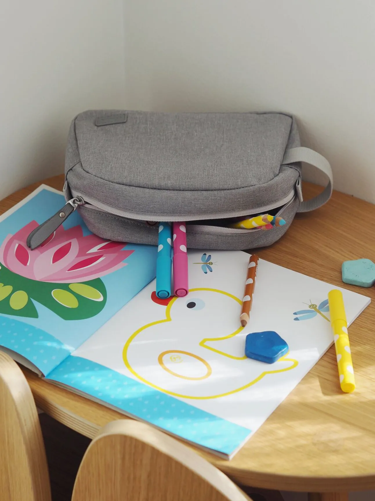 Trousse De Toilette Heather Grey